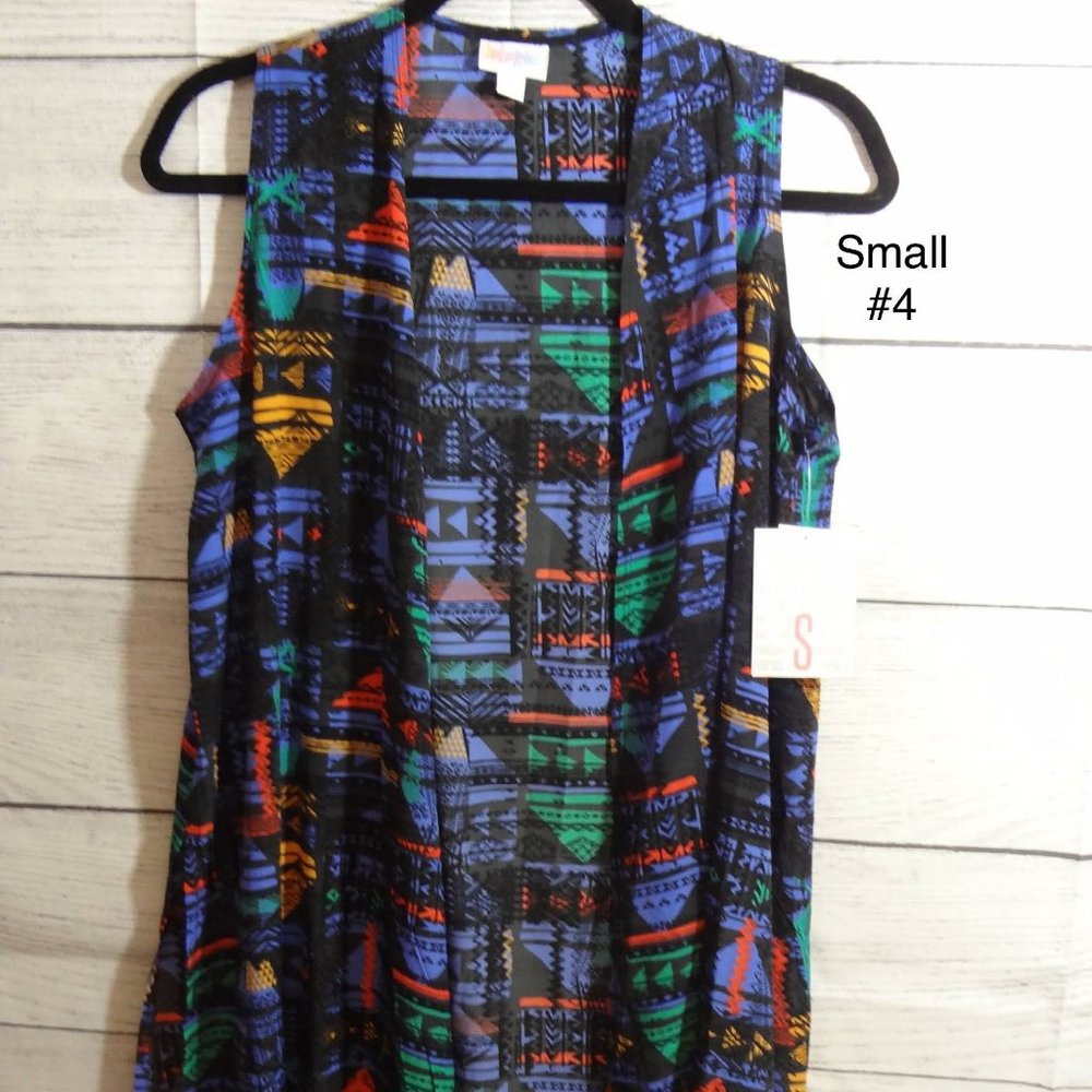 Lularoe Small Joy Vest Duster